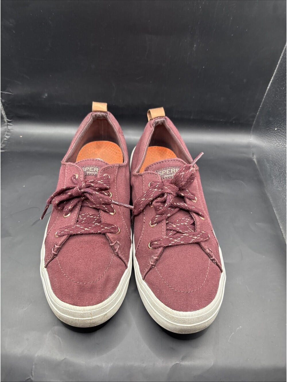 Women’s Sperry Burgundy Sneakers Size 8 1/2